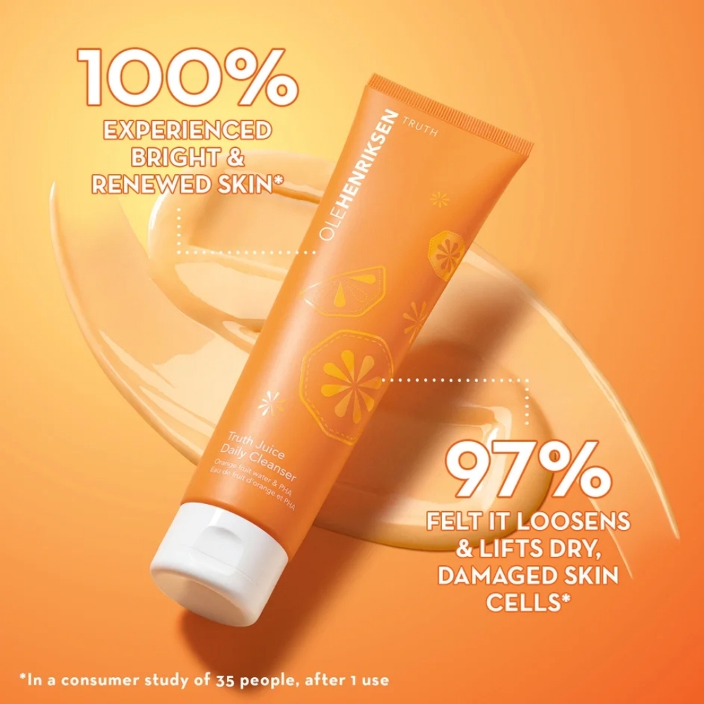 OLE HENRIKSEN Truth Juice Daily Cleanser - 5 oz (with box)